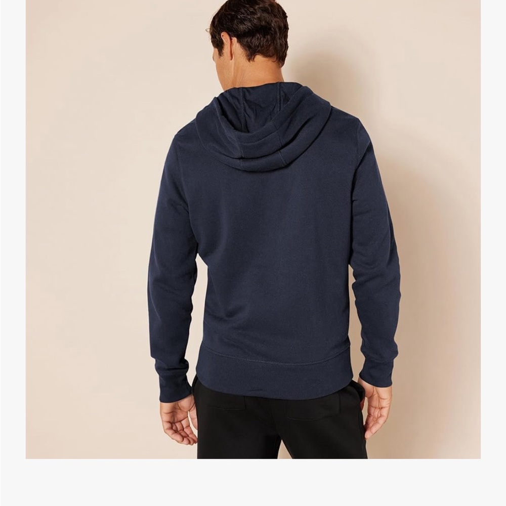 Amazon Essentials Navy Full-Zip Jacket - Picture 4 of 6